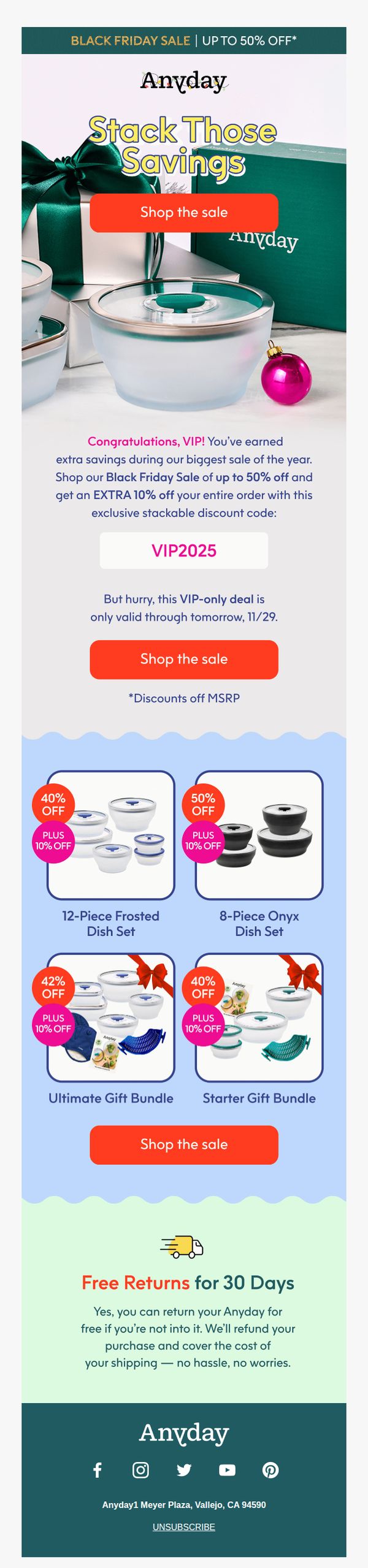 9. RE: Your secret Black Friday VIP code