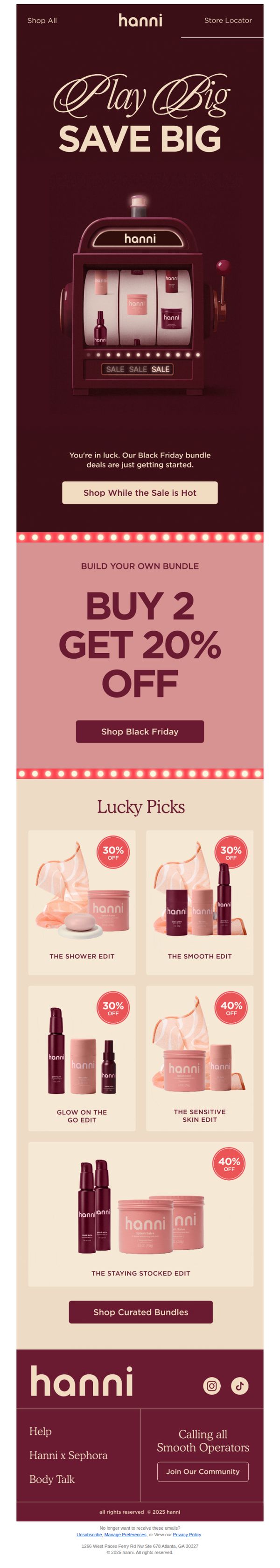 8. You're in Luck: Black Friday is Hot ♥️