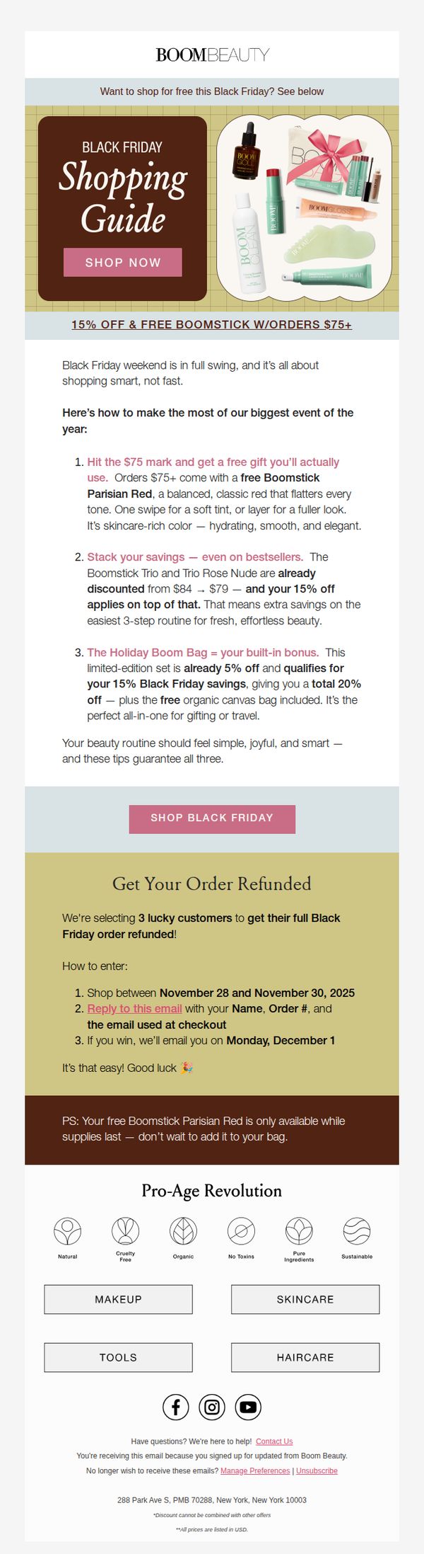 6. 3 Pro Tips to Get the Most Out of Black Friday 💄