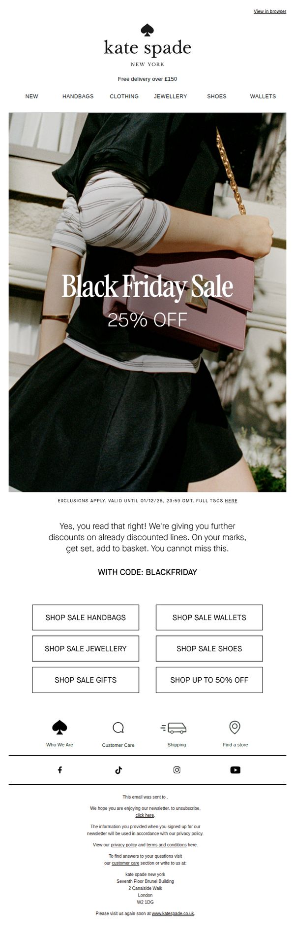 7. Black Friday is almost over... shop before it’s gone!