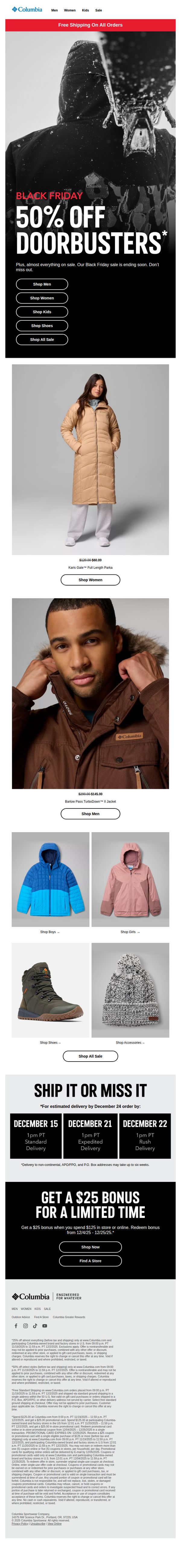 6. Miss out on 50% off? No way!