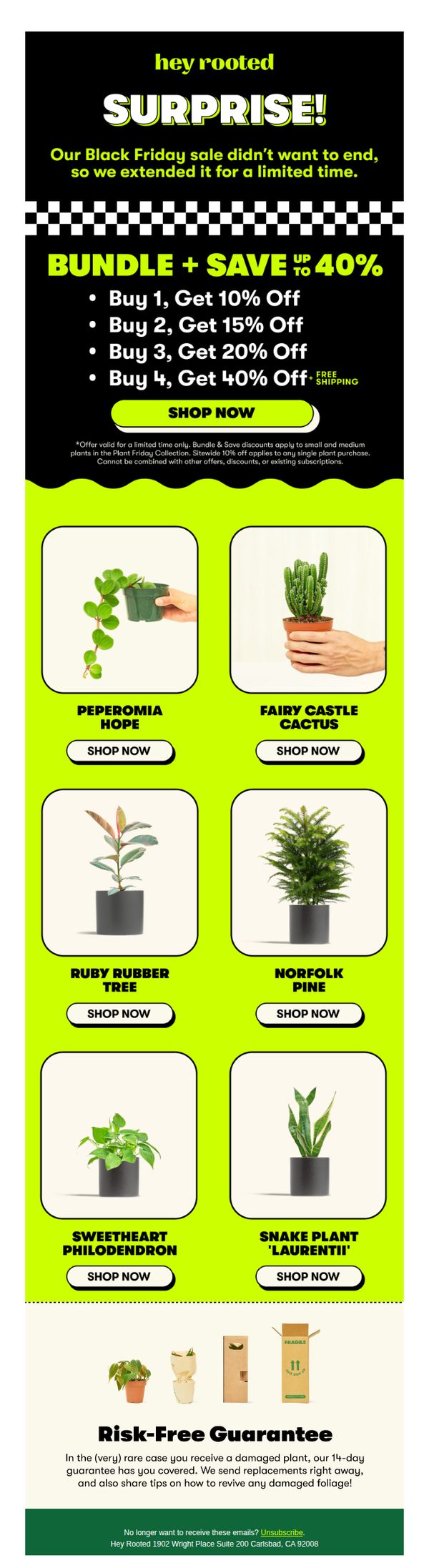 10. Surprise! Black Friday is NOT over 😄🌿