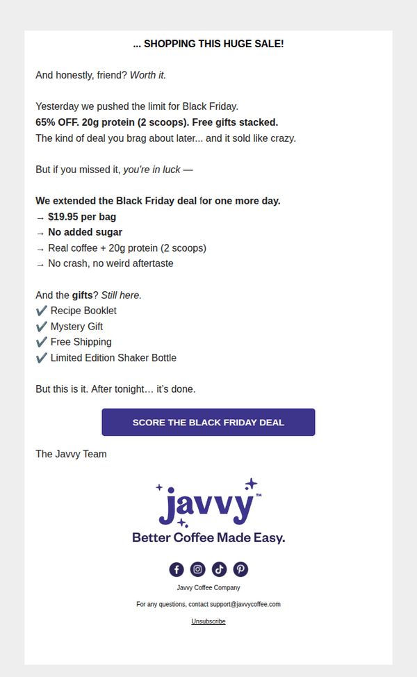 Javy Coffee