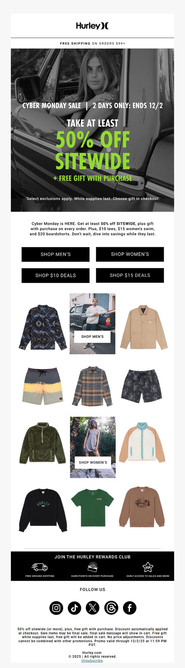 9. don't miss cyber monday 🧑‍💻 at least 50% off EVERYTHING