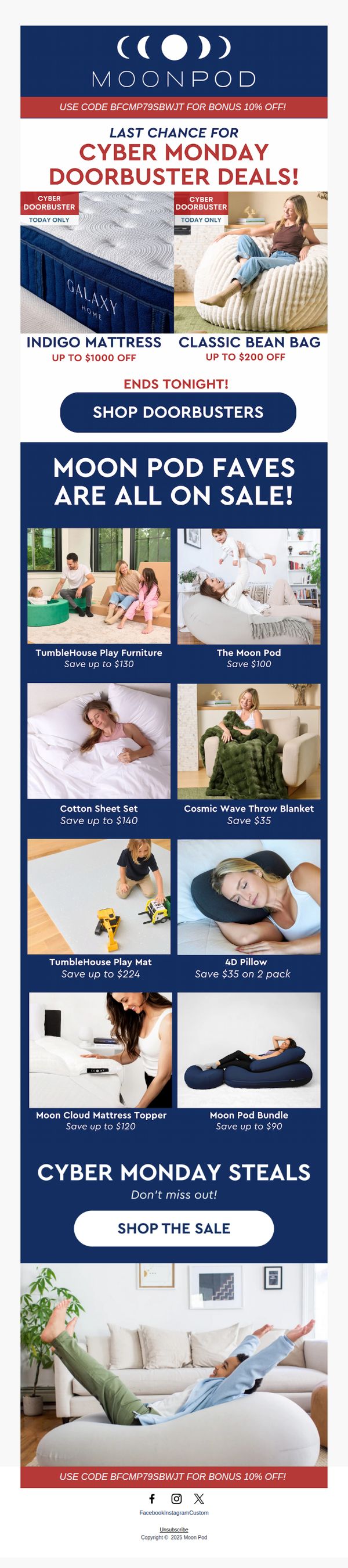 10. Cyber Monday Super Sale! Last Chance For Doorbuster Deals!