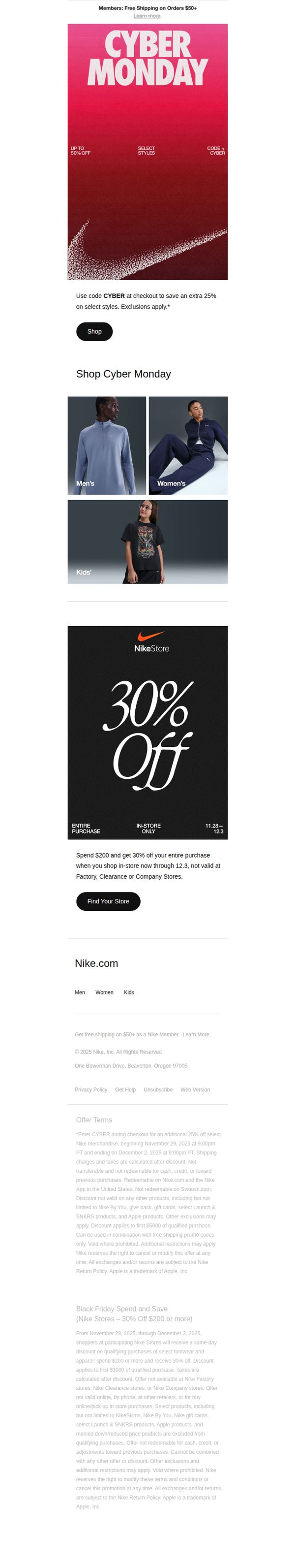 10. Get up to 50% off select styles