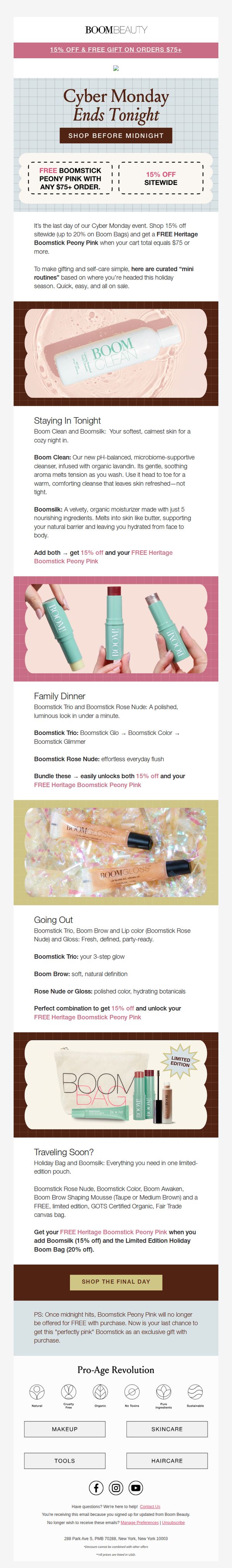 10. Last Day to Shop Cyber Monday Savings
