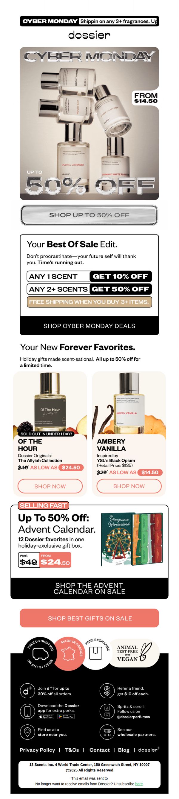 10. Dossier - EN: POV: Cyber Monday’s still on🎉