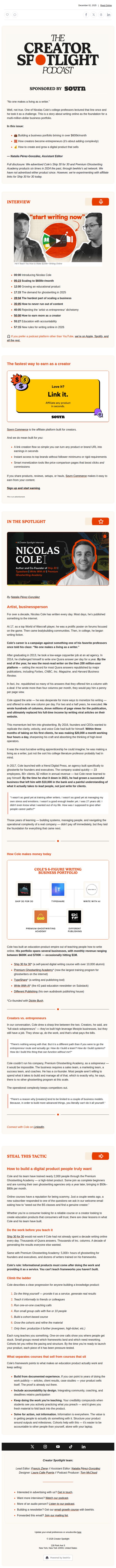 10. 🔴  How to build a 6-figure writing business