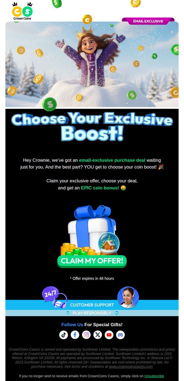 CrownCoins Casino