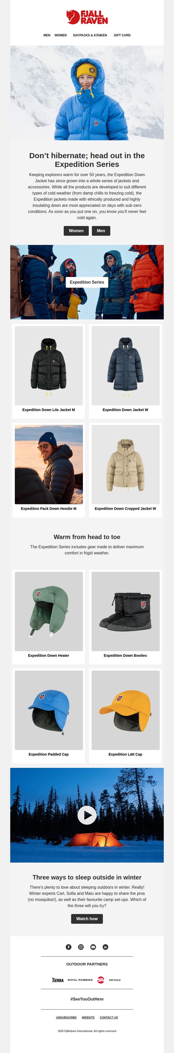 10. Fjällräven: Gear for the coldest weather