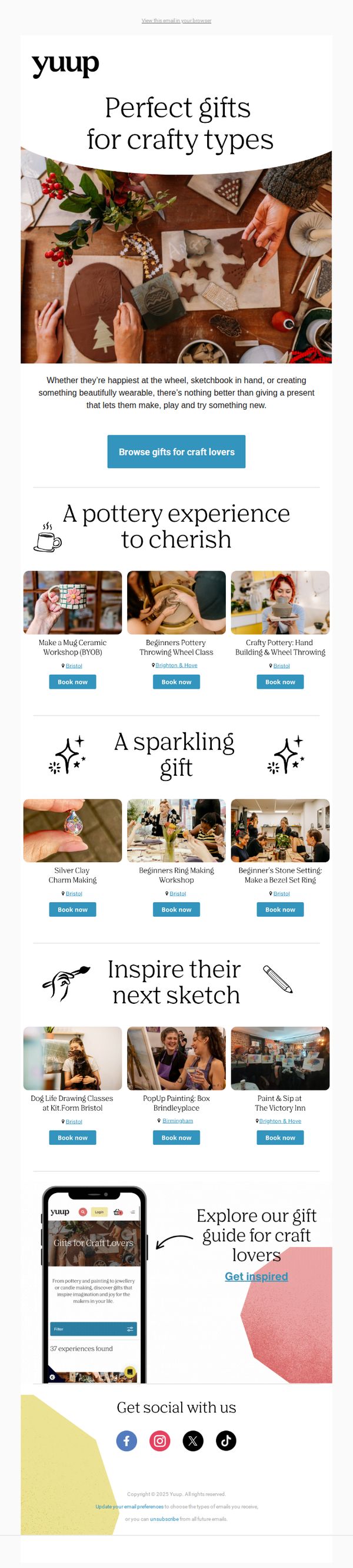 8. Best gifts for craft lovers 🎁