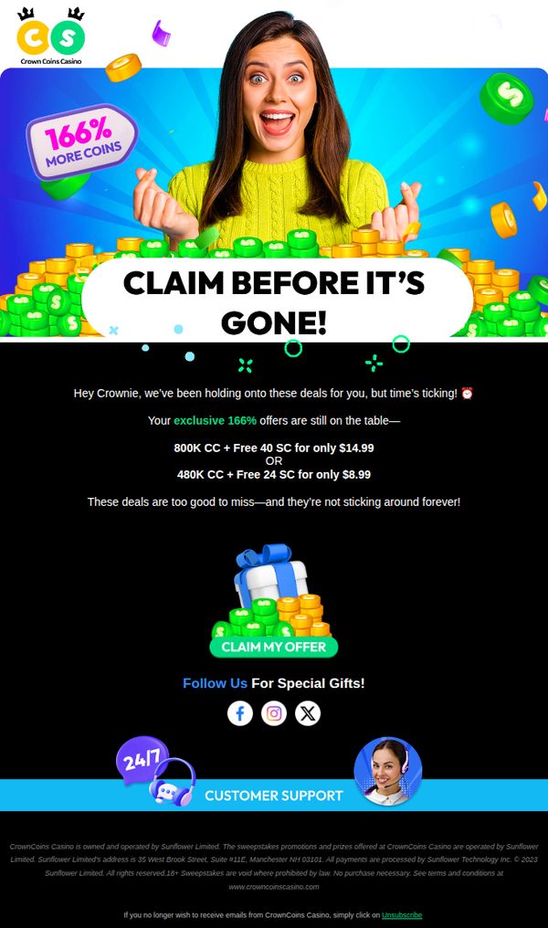 CrownCoins Casino