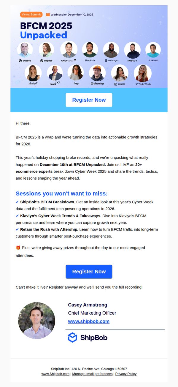 6. Exclusive BFCM data you won't see anywhere else 