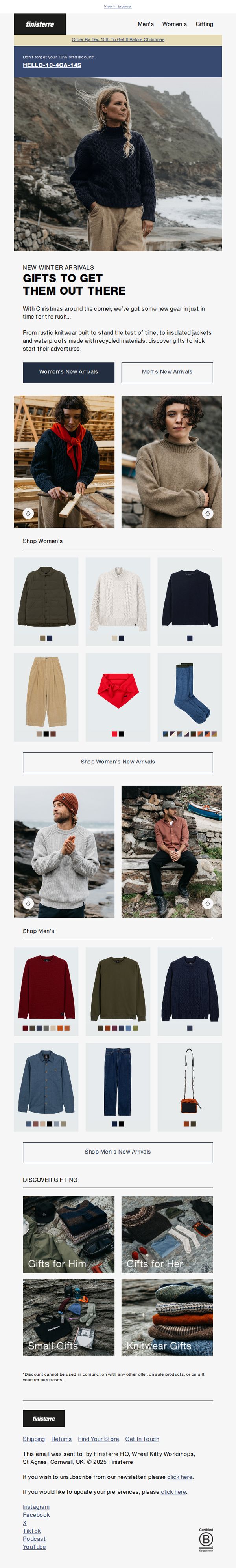 8. NEW Winter Arrivals