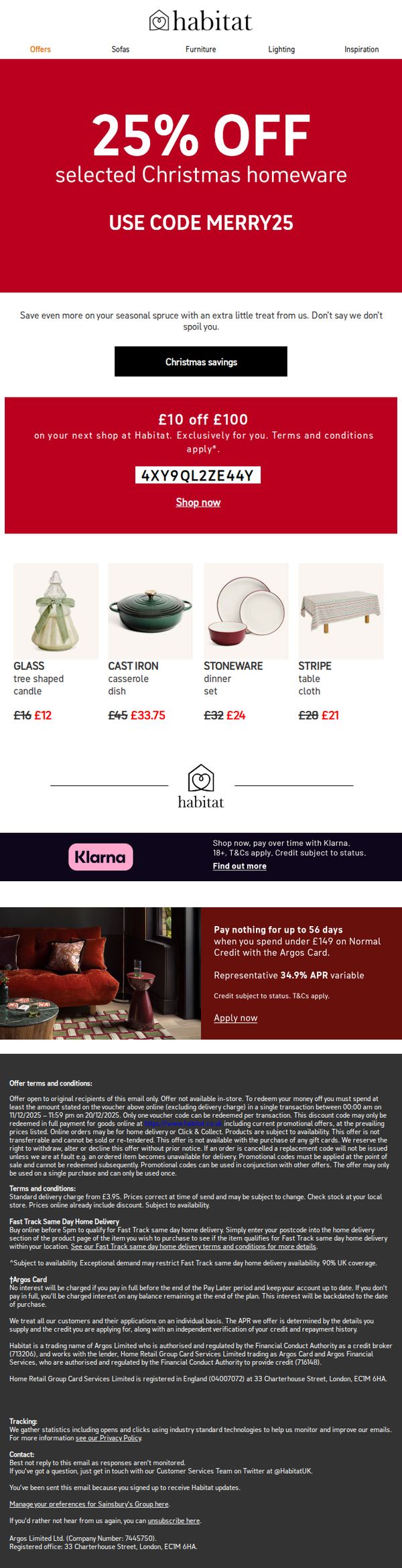 9. 25% off + EXTRA savings with your exclusive voucher