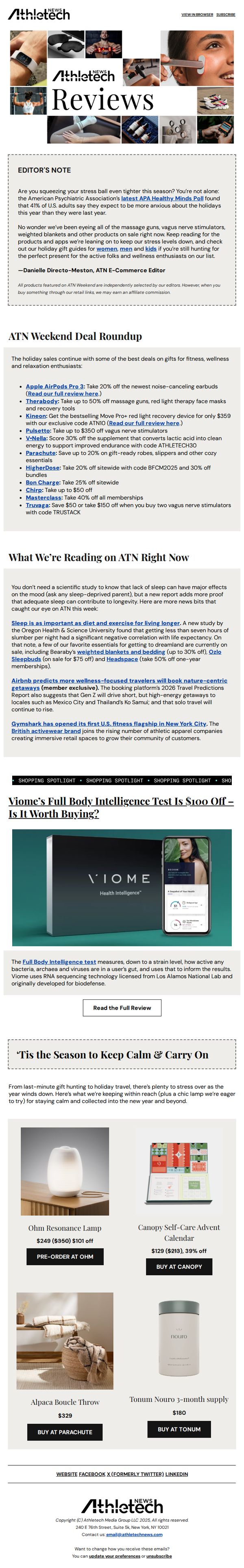 Athletechnews