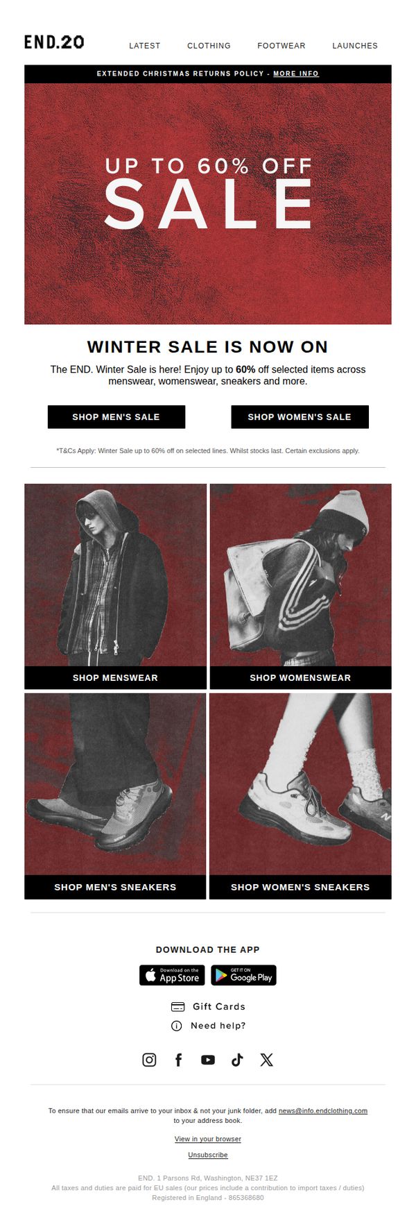 END. Clothing