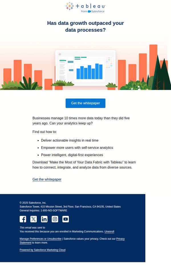 6. Read “Make the Most of Your Data Fabric”