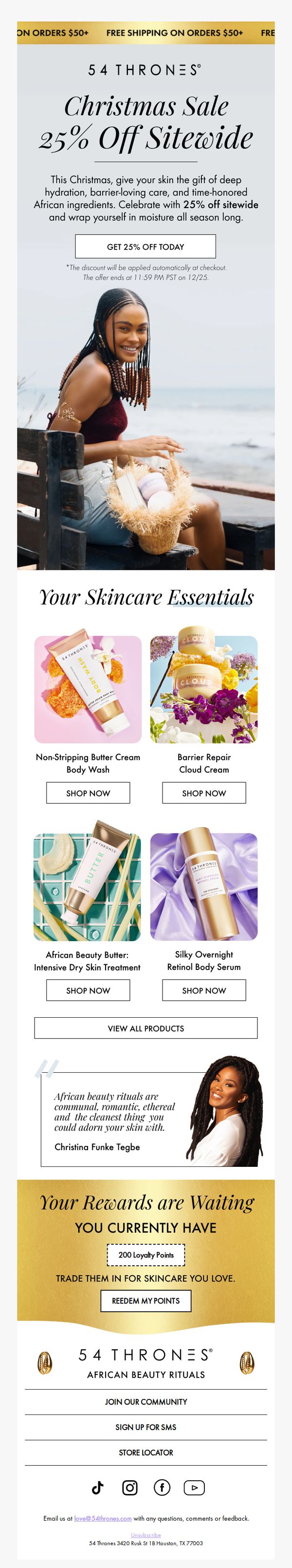 8. The Christmas Sale You’ve Been Waiting For 🎄