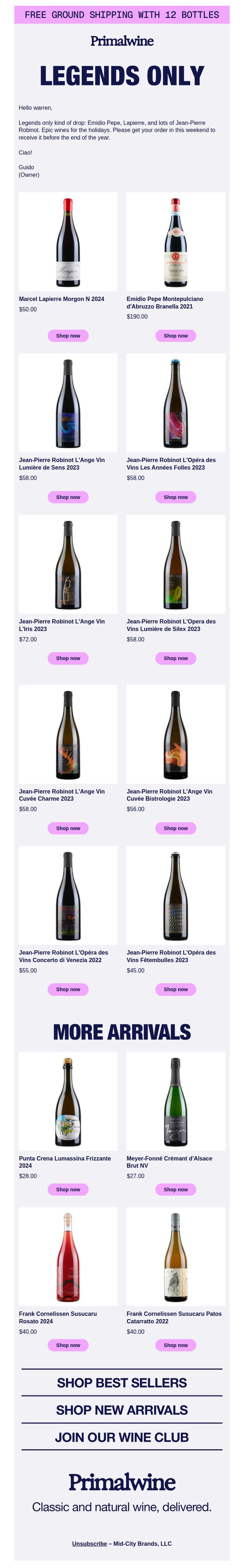 Primal Wine