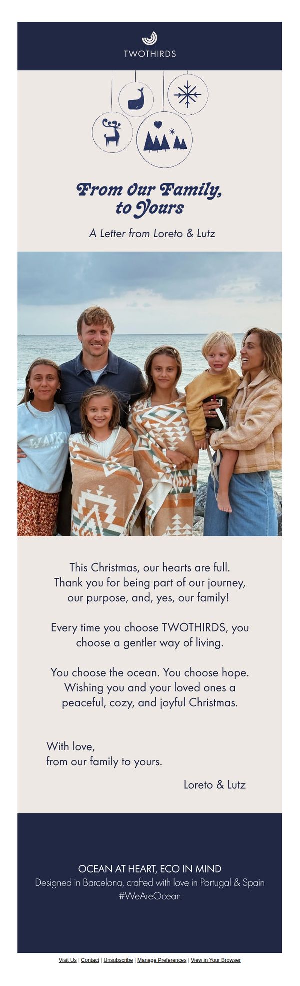 7. Merry Christmas from our Family!