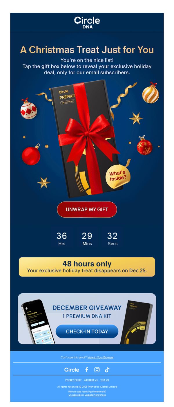 7. 🎄 Your Christmas Gift Is Here
