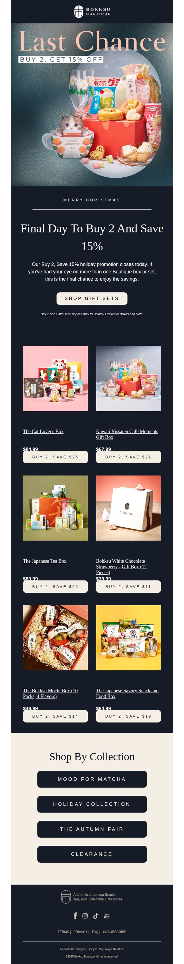 9. Bokksu: Final Day To Save On Curated Gift Sets