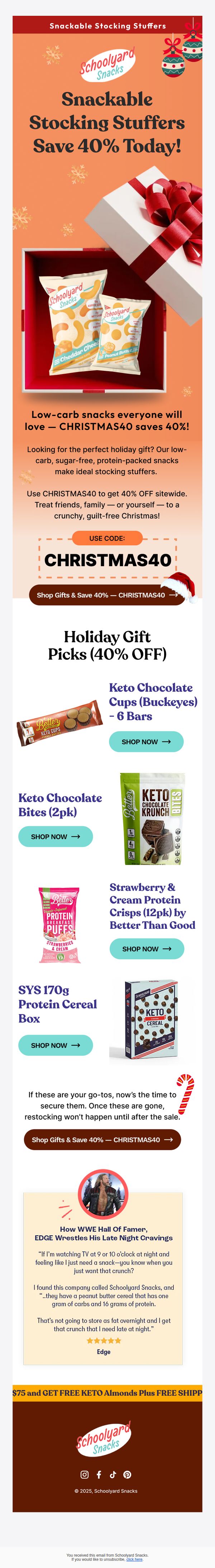 Schoolyard Snacks