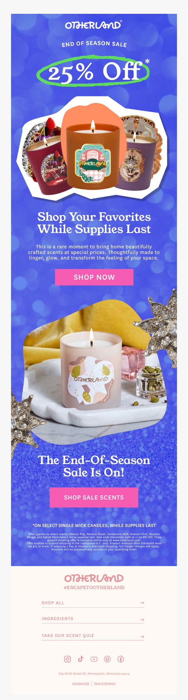 7. After Christmas Sale: 25% Off! 🎉