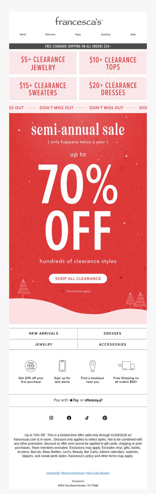 francesca's