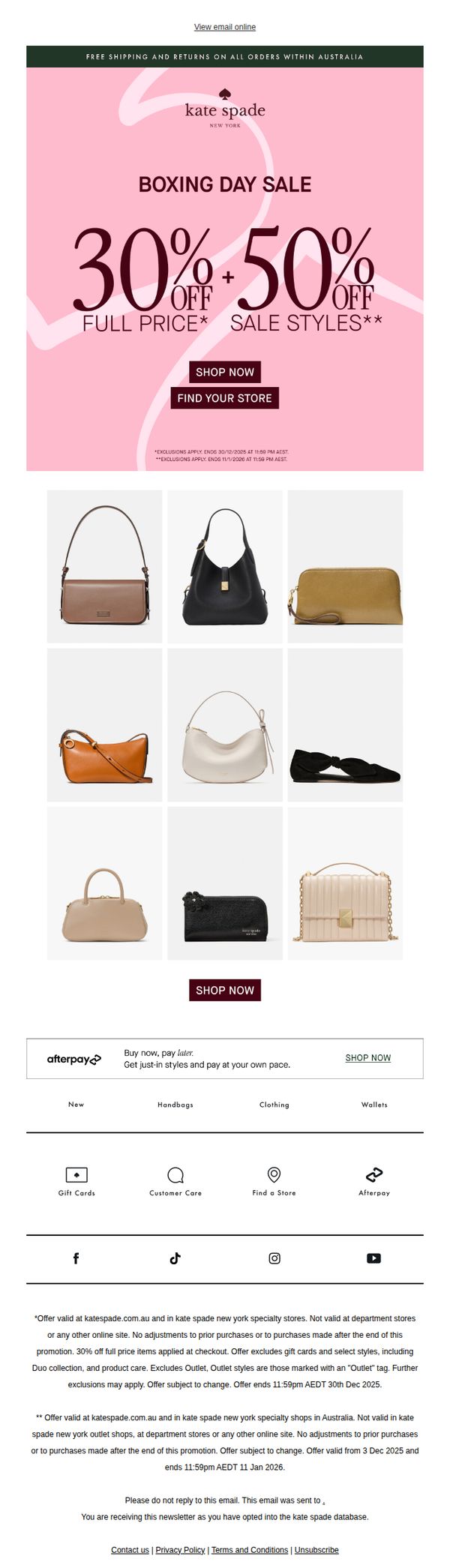 Kate Spade - AU 