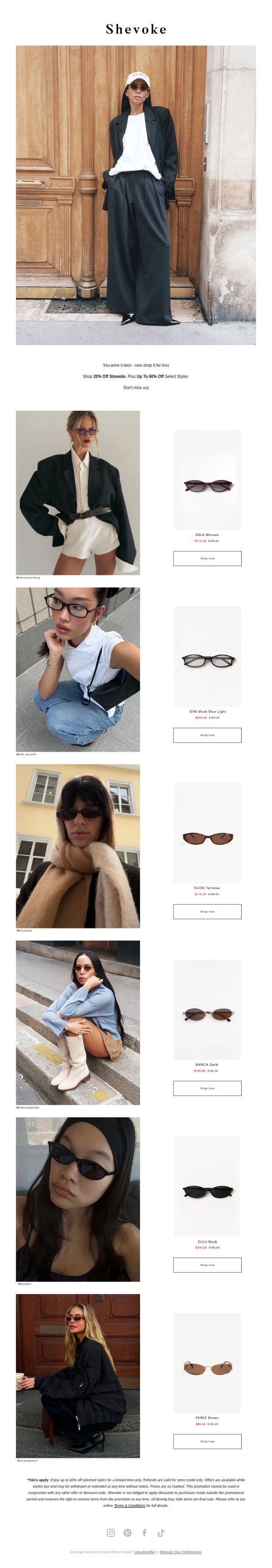 10. Shevoke : SALE - Seen On You