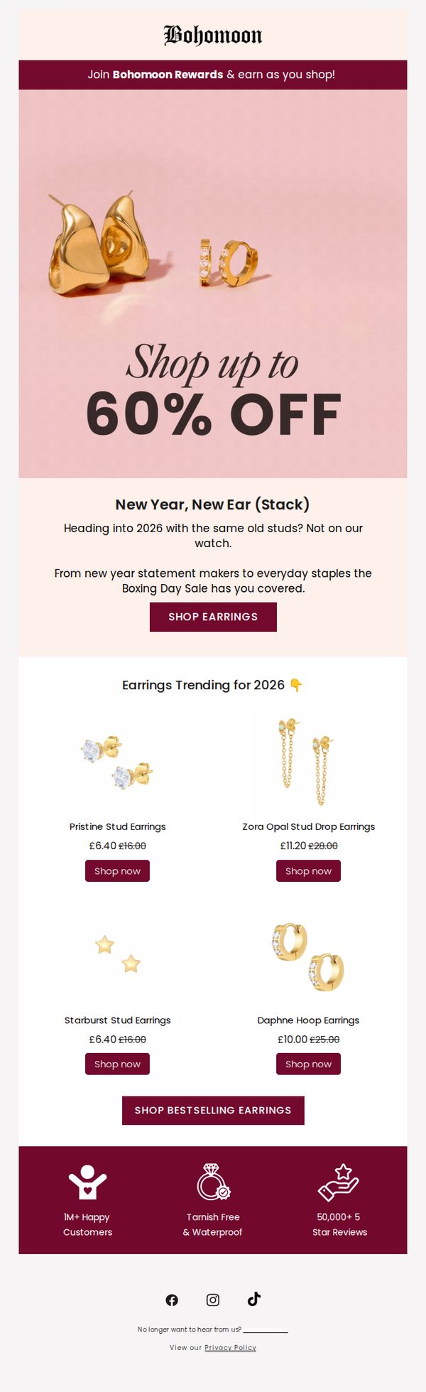 7. Bohomoon: Didn't Unwrap Earrings? Let's Fix That 💖