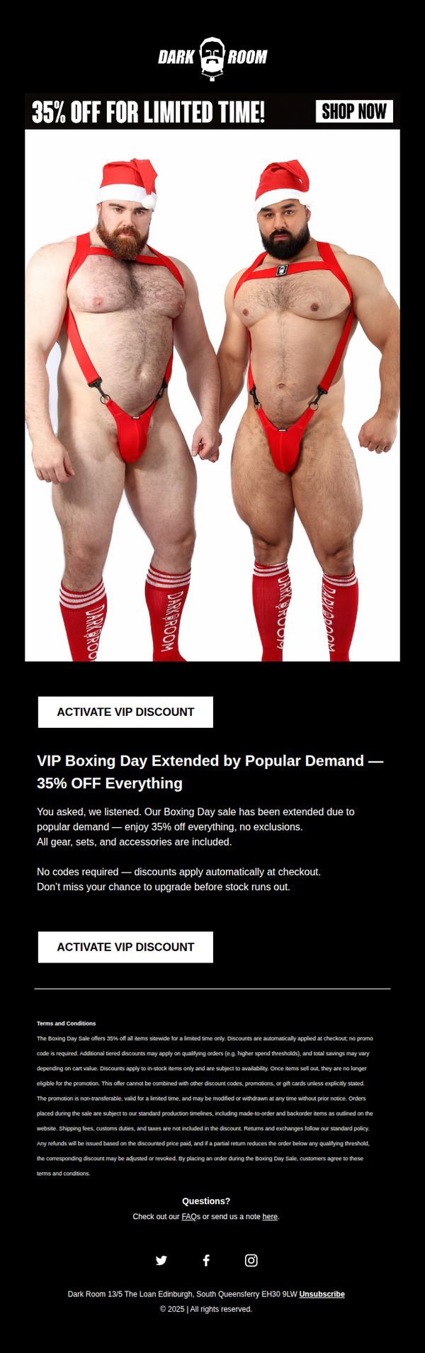 6. Dark Room Collection: VIP Boxing Day Extended — 35% OFF Everything