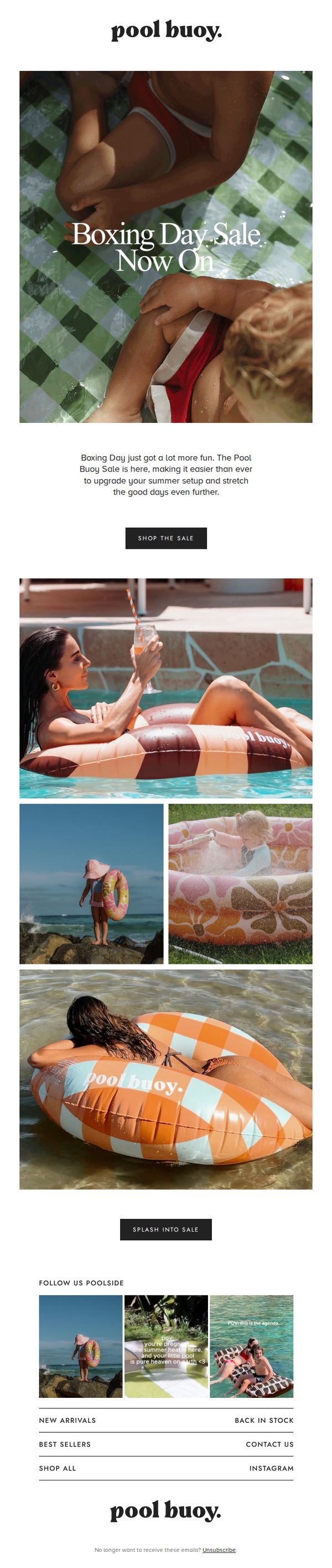 10. Pool Buoy: Don't miss out. Up to 50% OFF 😎
