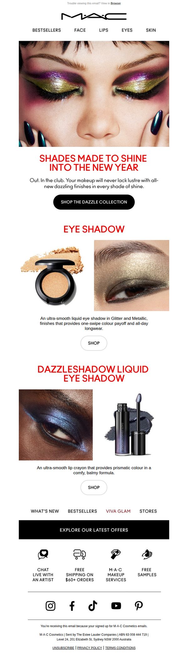 MAC COSMETICS - AU