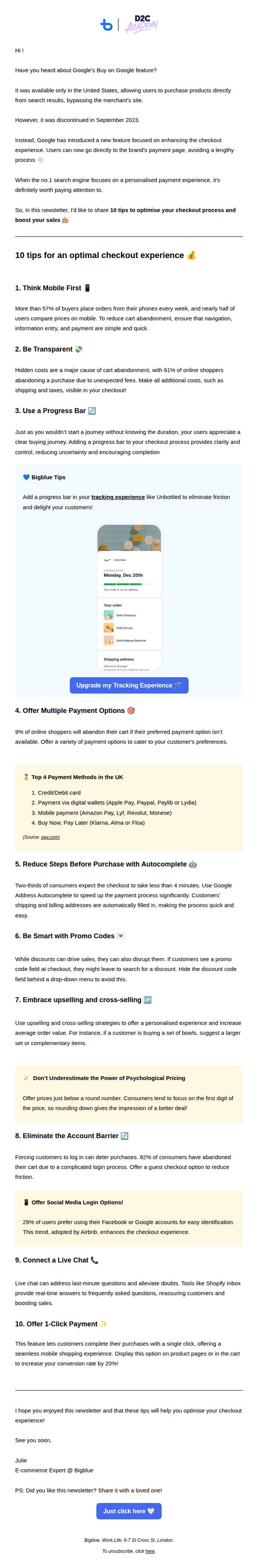 6. 10 Killer Tips to Supercharge Your Checkout Process 💸