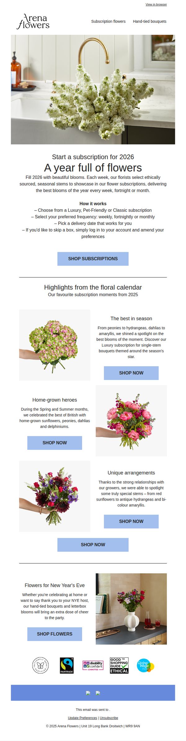 Arena Flowers 