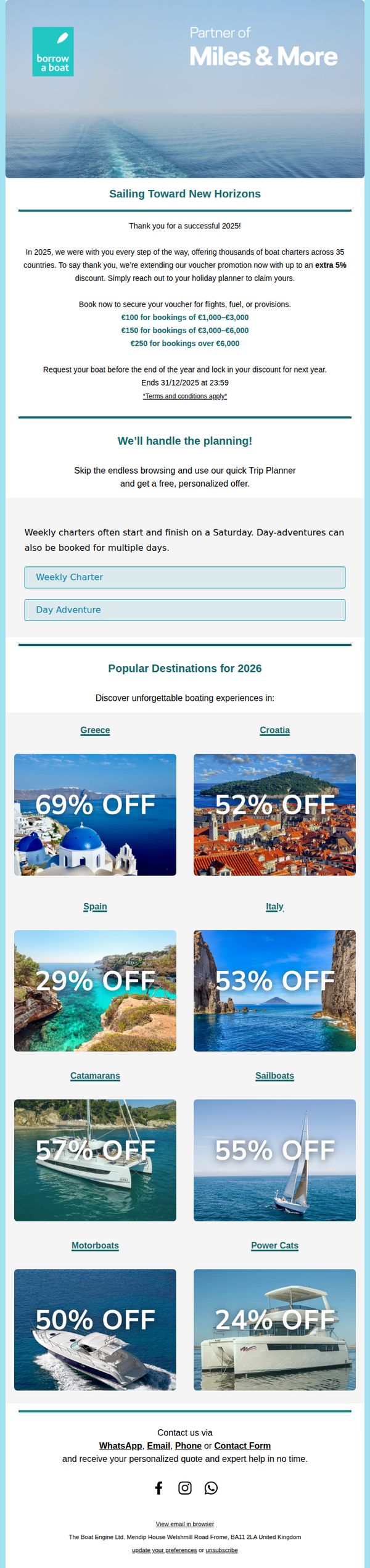 7. 🕒 Last Chance to Sail with our Unbeatable deals!