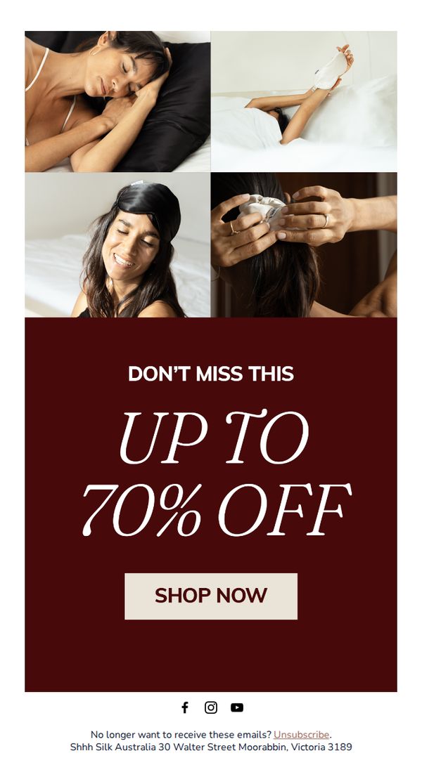 8. Shhh Silk: FINAL DAY OF BOXING DAY SALE