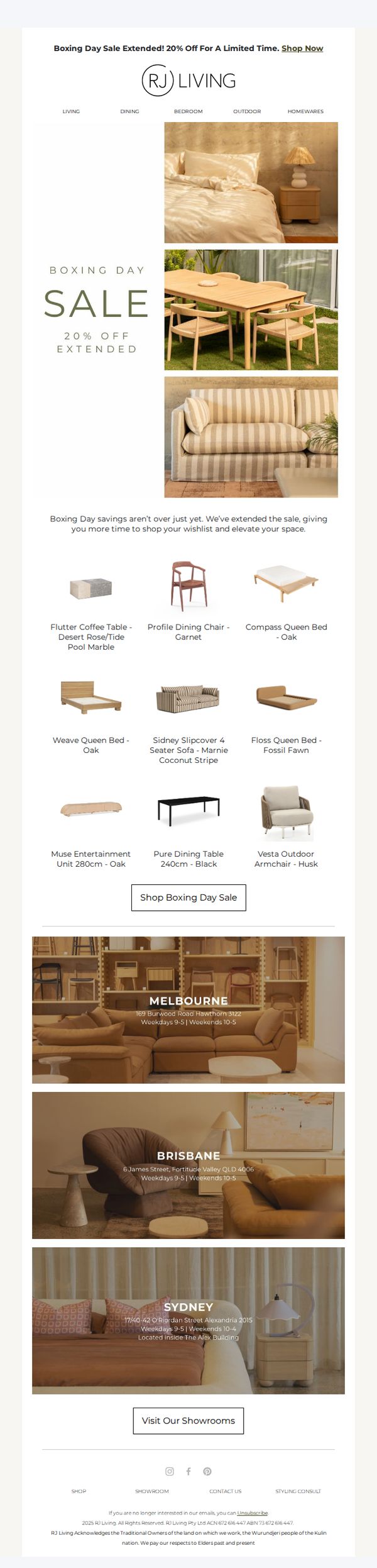 6. Interiors Online: Boxing Day Sale Extended 🎉