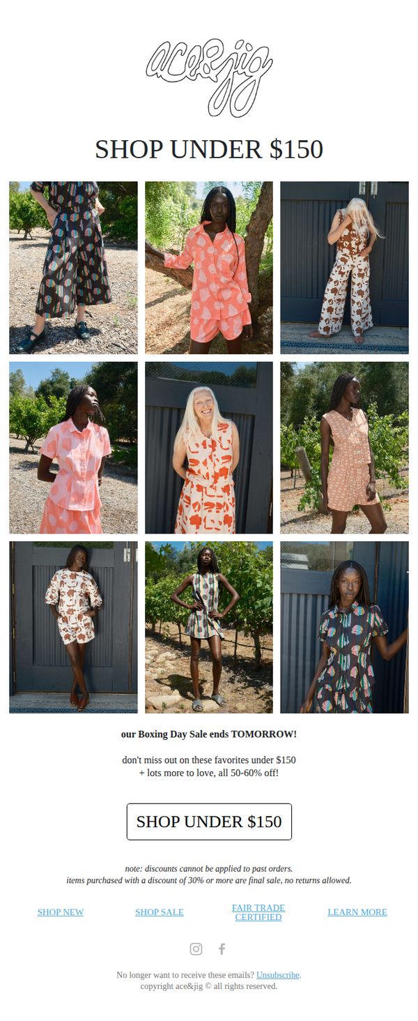 7. Ace & Jig: NEW YEAR, NEW YOU: SHOP UNDER $150 😍