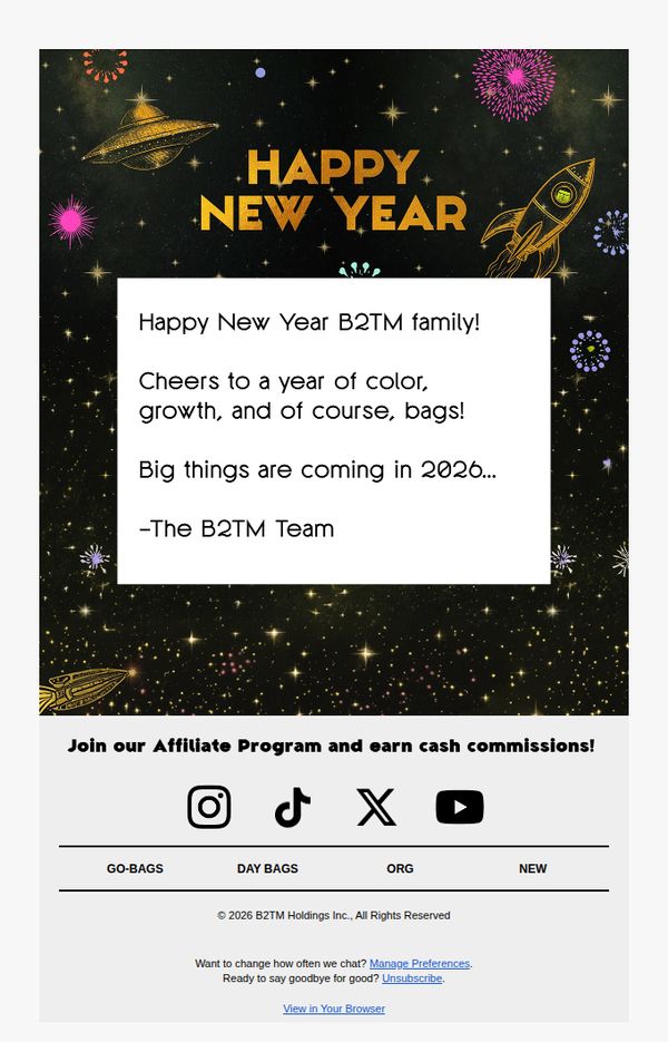 7. Baboon To The Moon: HAPPY NEW YEAR! 🥂🎉