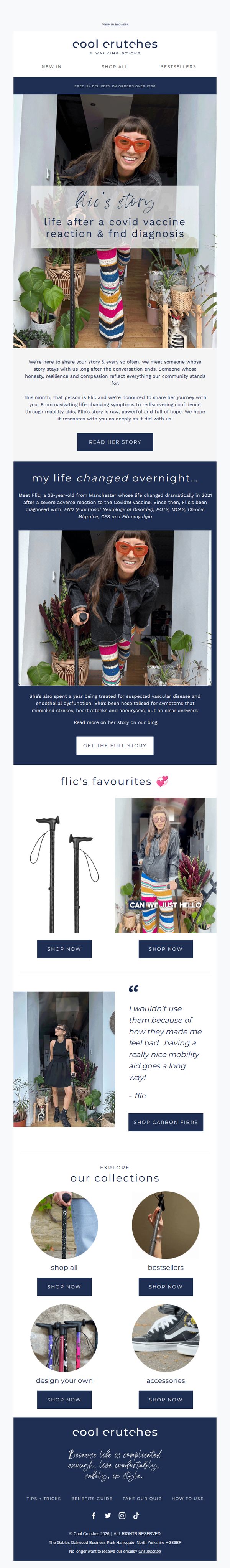 9. “It changed everything…” 🌟  Flic’s journey with chronic illness