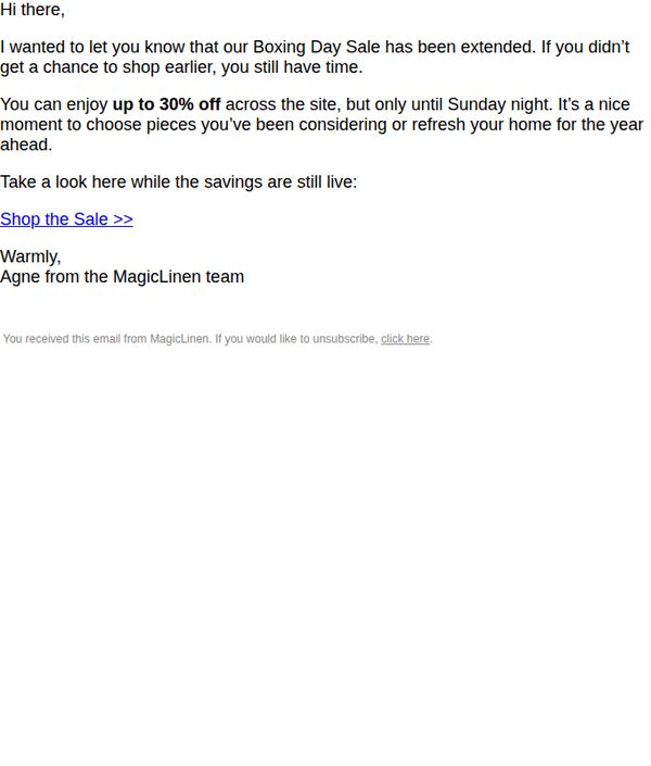 MagicLinen