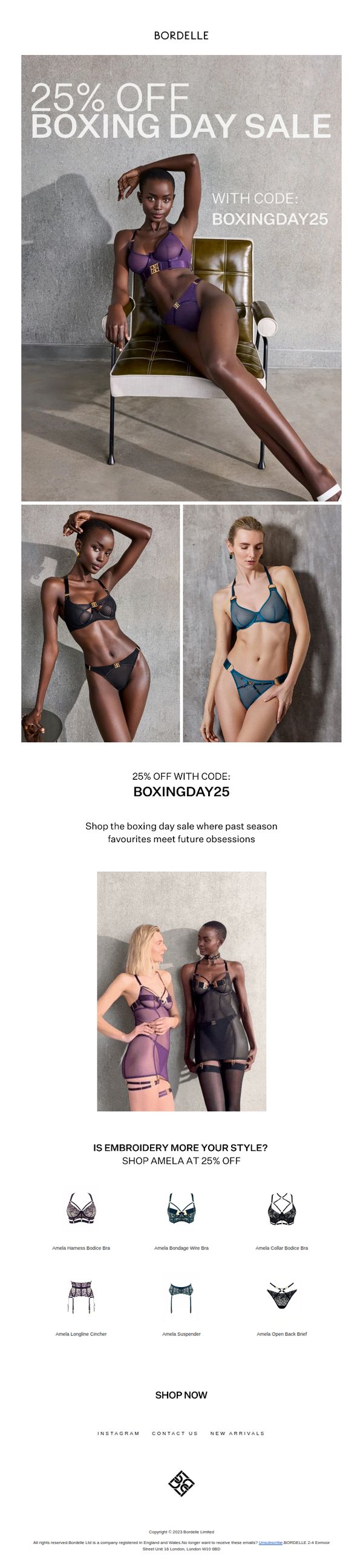 8. Bordelle - UK: Your Favourites, Now 25% Off
