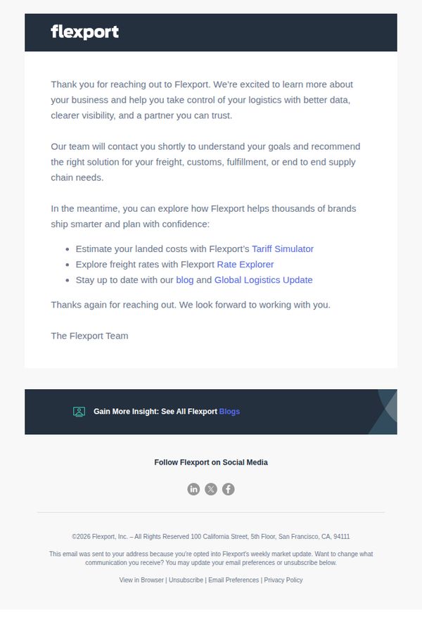 Flexport - US