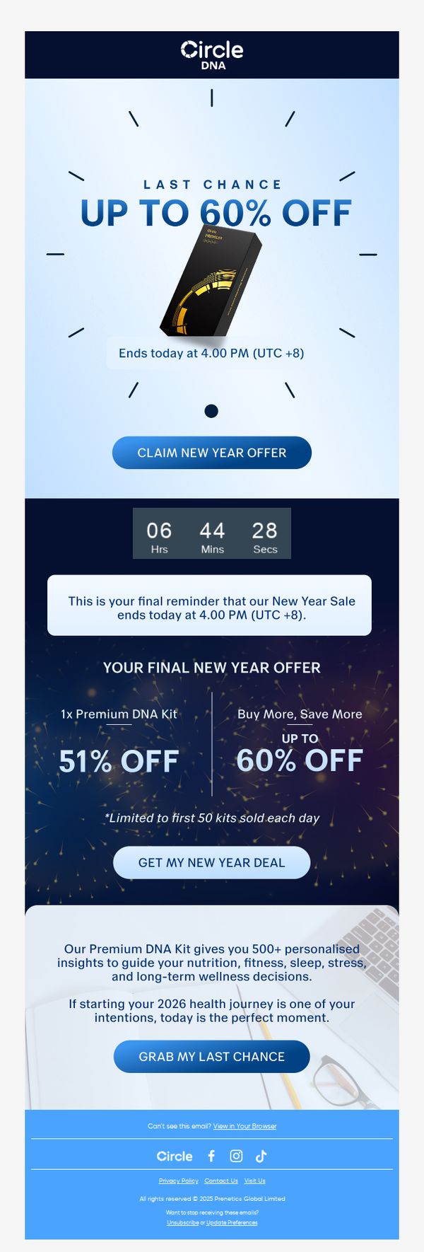 10. CircleDNA : Final Hours to Save This New Year
