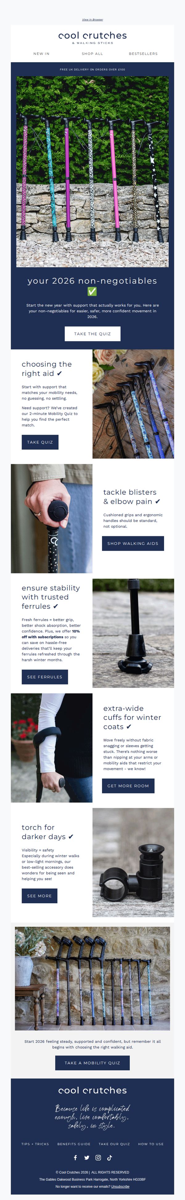 Cool Crutches